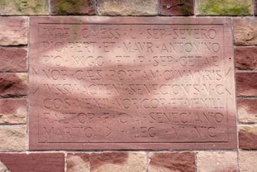 Latin inscription