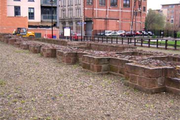 Granary inside the Roman fort